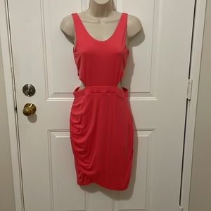Victoria’s Secret coral cut out dress